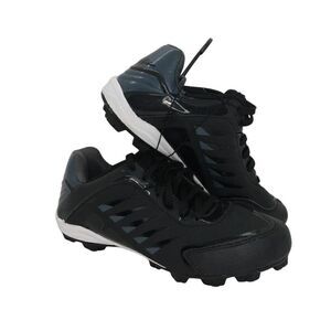 Athletic Works Boys NEW w/Tags Black & Gray Baseball Sneakers - sz. 6